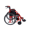 Wheelchair with large wheels