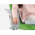 Armrests rotatable, folding upwards and tiltable 