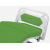 Padded imitation leather inlay for footrest 