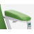 Transparent, cleanable protective cover for full foam (foamed) armrests, wedge-shaped armrests and low wedge-shaped armrests 