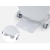Fixed footrest with removable footrest board 