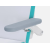 Grey full foam (foamed) armrests, right and left 
