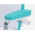 Low wedge-shaped foam armrests of imitation leather incl. hand switch holder, right and left 