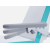 Armrests rotatable, folding upwards and tiltable 