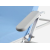 One removable full foam (foamed) armrests rotatable, folding upwards and tiltable 