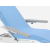 Two removable grey full foam (foamed) armrests rotatable, folding upwards and tiltable 