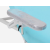 Transparent, cleanable protective cover for full foam (foamed) armrests 