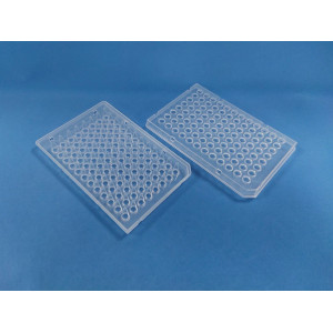 HALF-SKIRTED 96-WELL PCR PLATES, ROCHE-STYLE HALF-SKIRTED 96-WELL PCR PLATES, ROCHE-STYLE