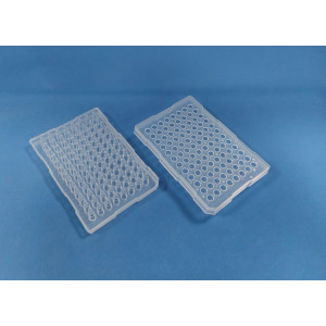 SEMI-SKIRTED 96-WELL PCR PLATES, ABI-STYLE SEMI-SKIRTED 96-WELL PCR PLATES, ABI-STYLE